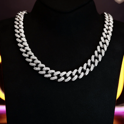 Iced Cuban Link Chain Silver（For Free）