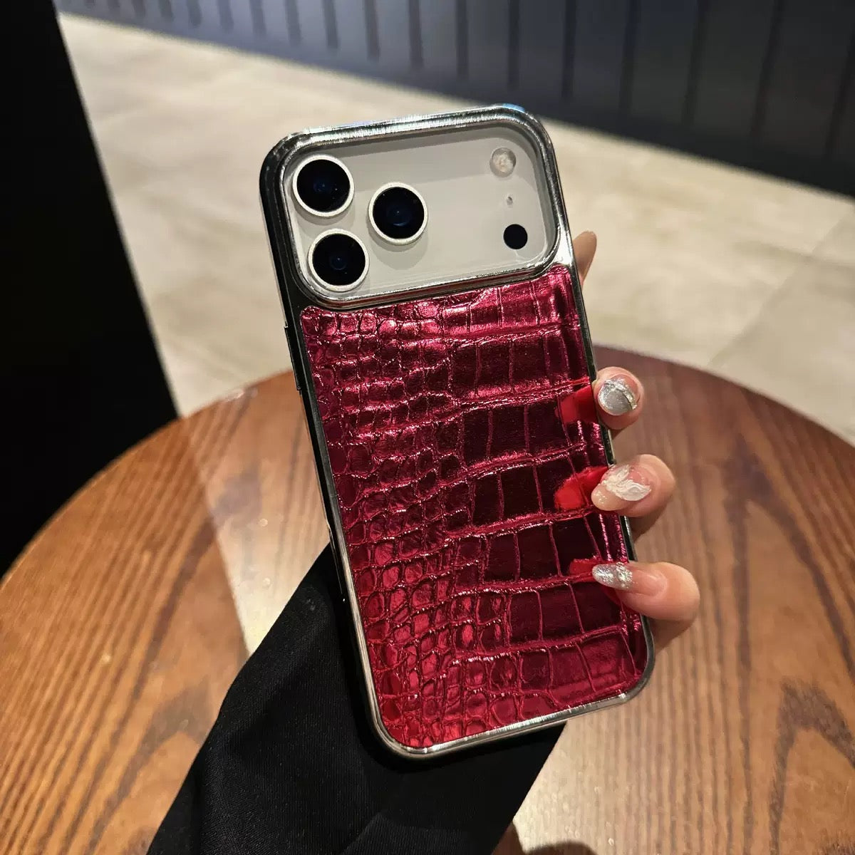Sleek Crocodile - Patterned Phone Case for Style - Seekers