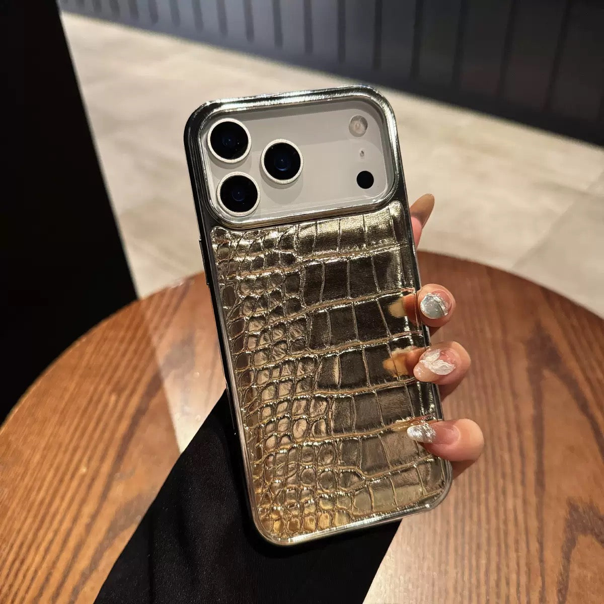Sleek Crocodile - Patterned Phone Case for Style - Seekers