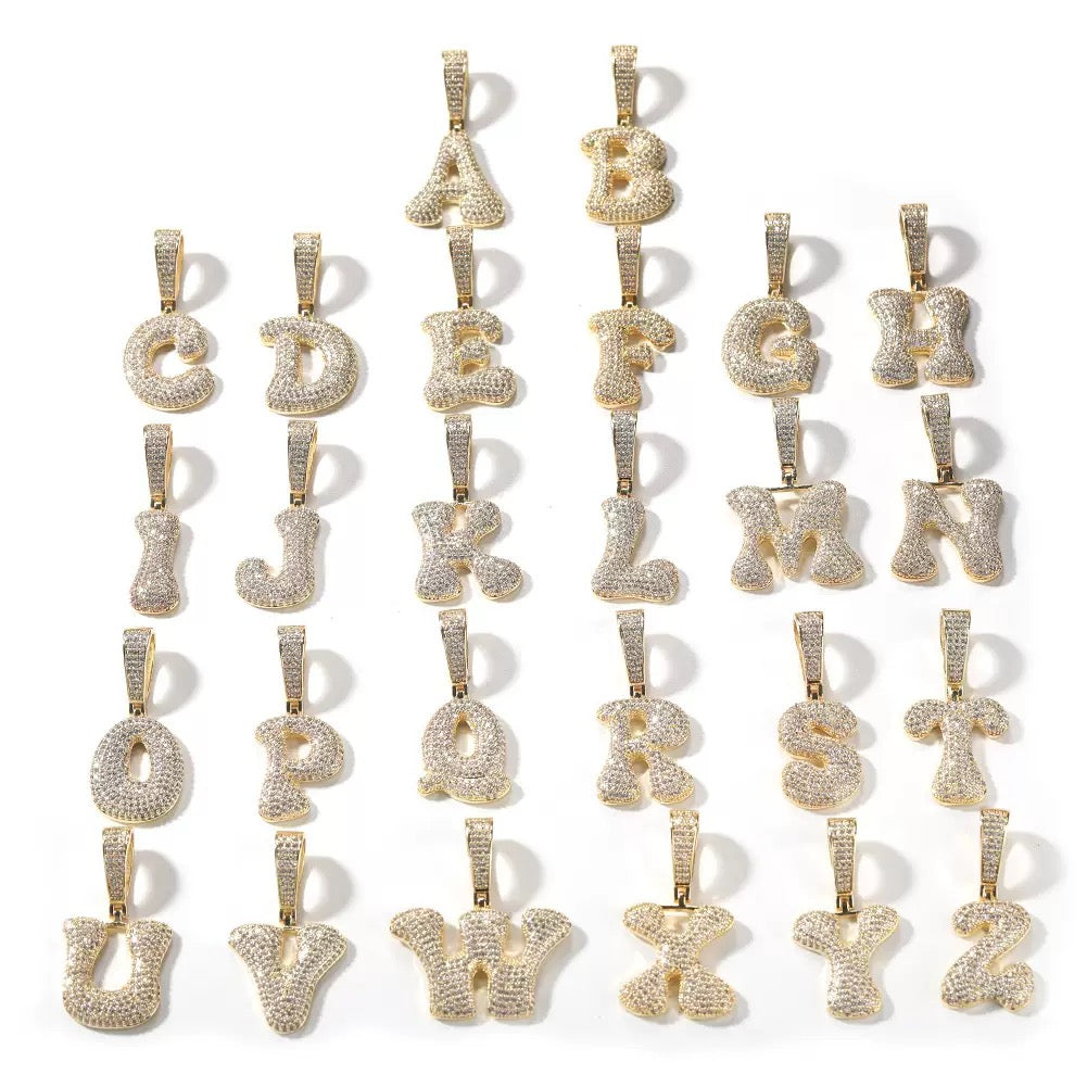 3D Custom Letters Necklace