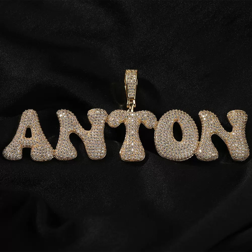 3D Custom Letters Necklace