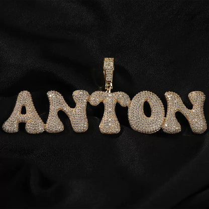 3D Custom Letters Necklace