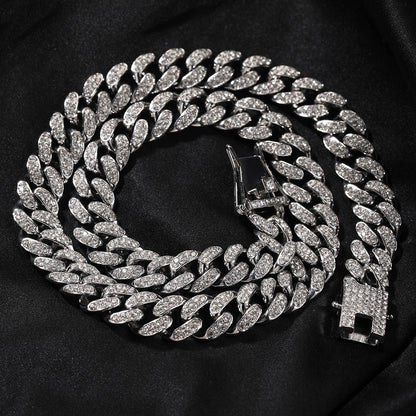 Iced Cuban Link Chain Silver（For Free）