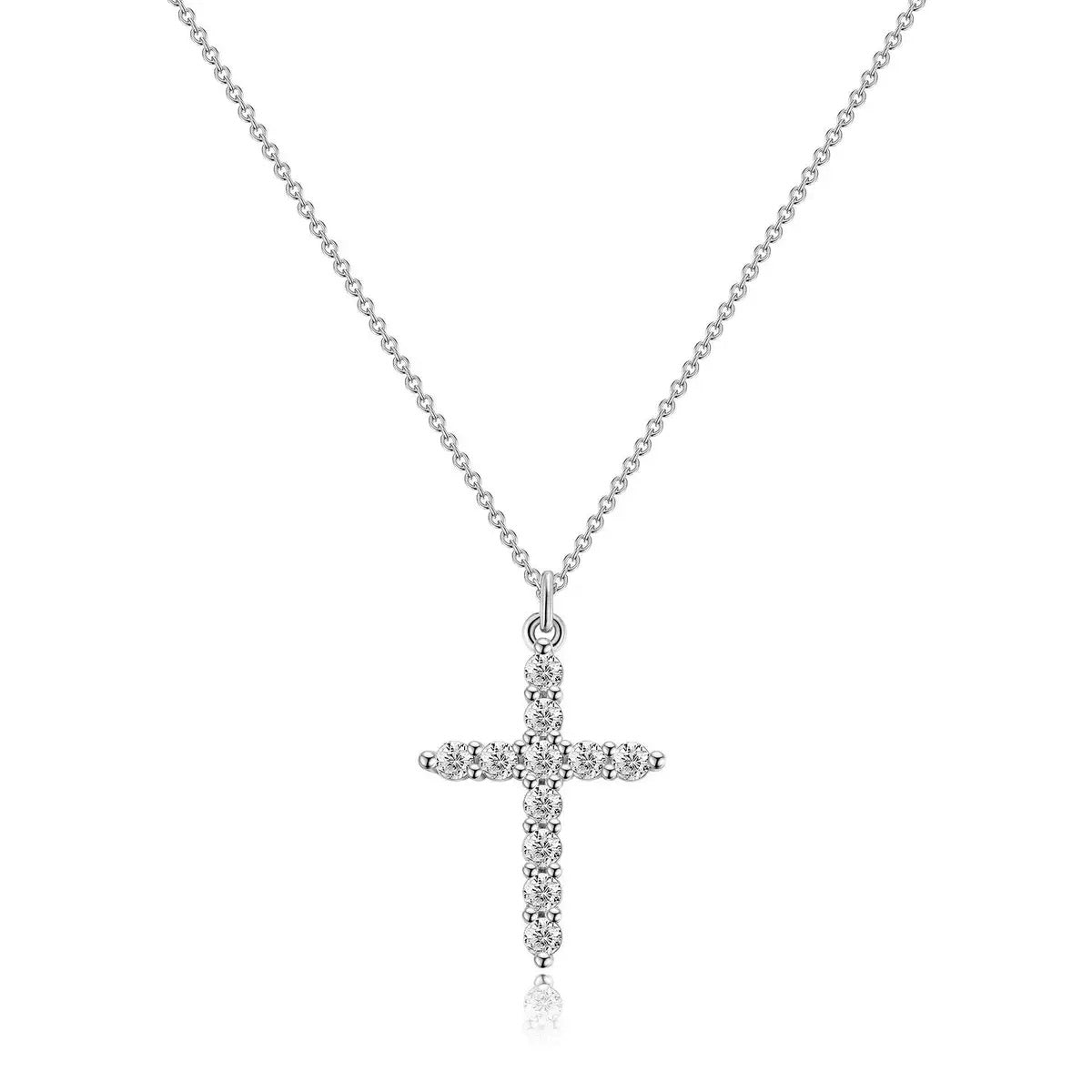 18K Gold Plated Cross Necklace（For Free）