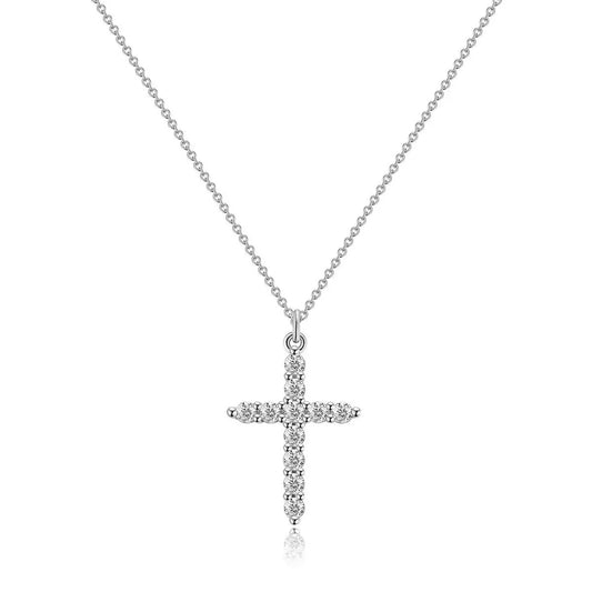 18K Gold Plated Cross Necklace（For Free）
