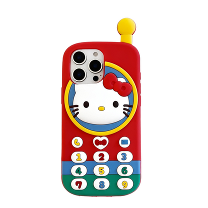 Hello Kitty Retro Phone - Shaped Phone Case